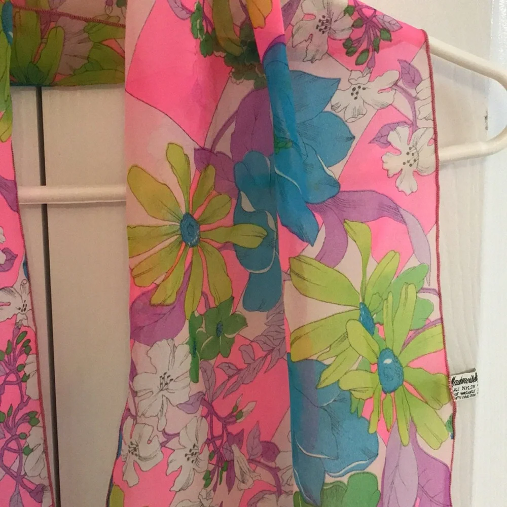 Mademoiselle Scarf 11”x 44” - Picture 3 of 4